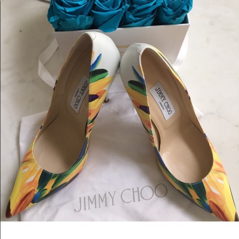 Jimmy Choo’s women’s pumps